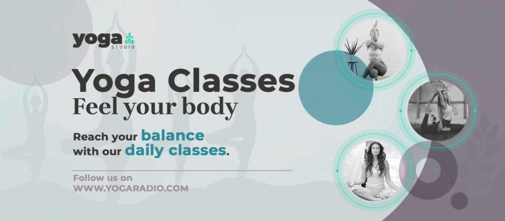 yoga radio station template website