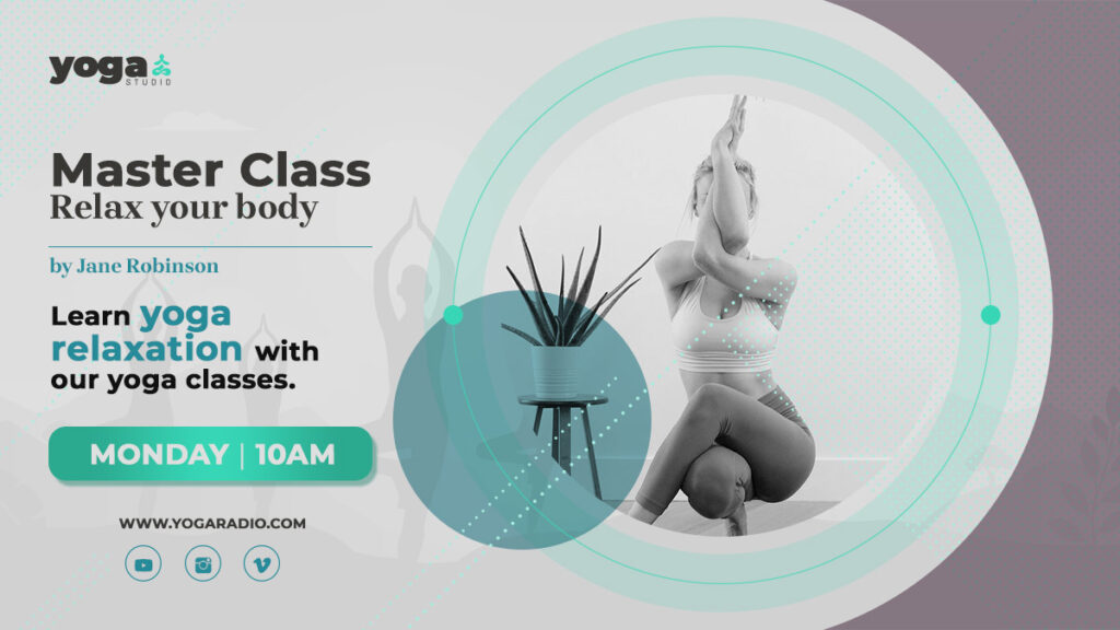 template for yoga and meditation radio