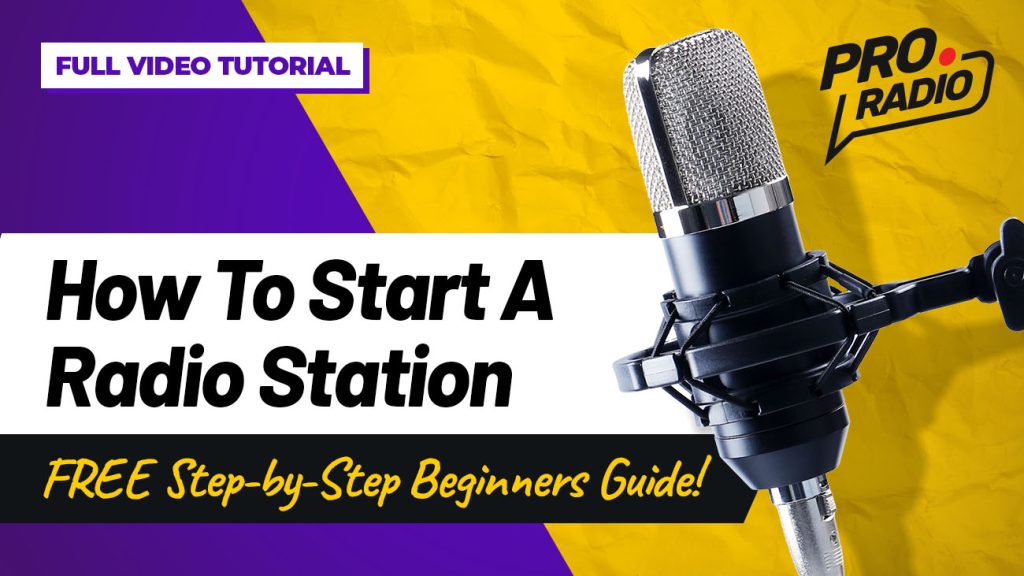 how to start a radio station