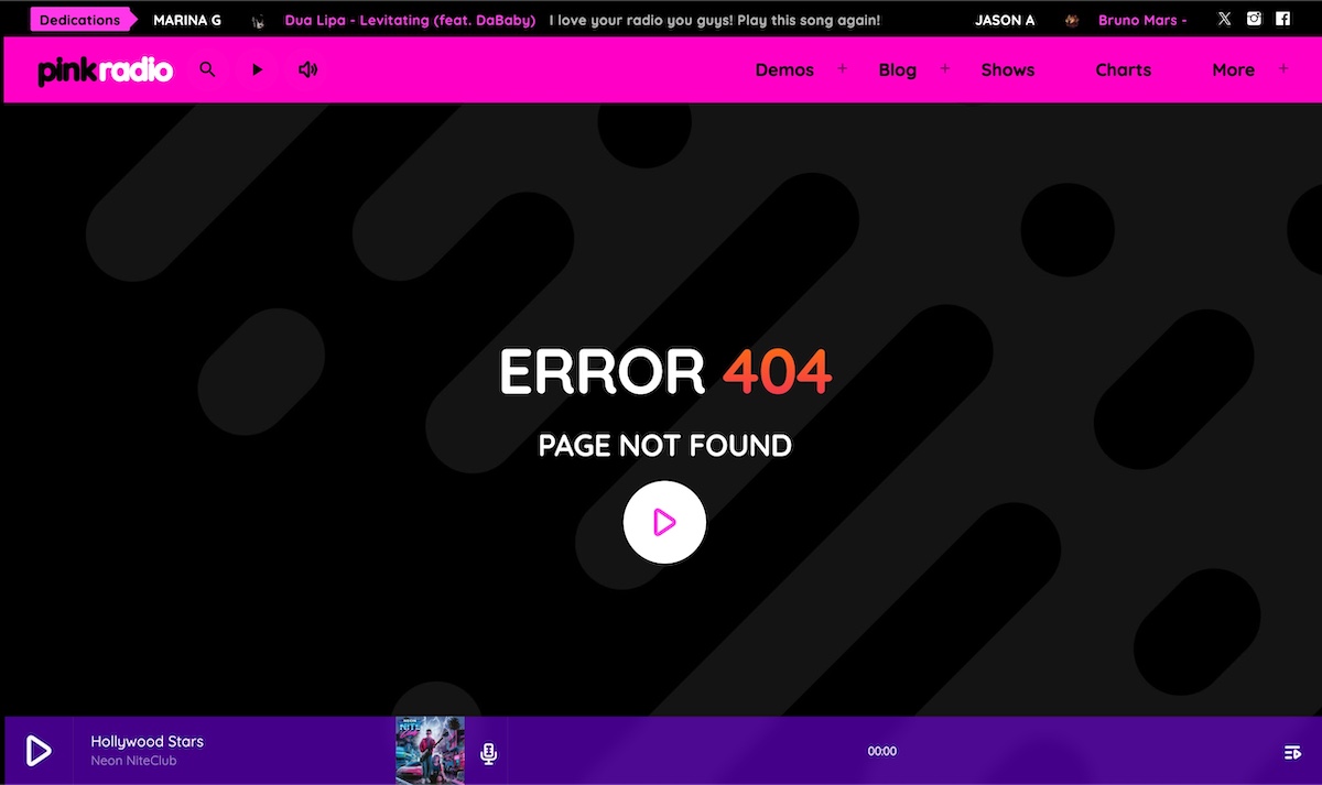 custom 404 page builder