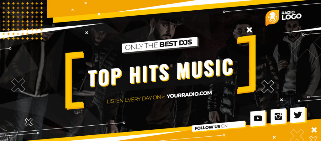 Free facebook cover tempalte for radio stations