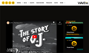 Demo 35 – WAVE98 Radio Website Template [Radio WordPress Theme demo] Single video