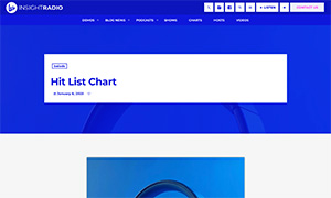 Demo 36 – Insight Radio Website Template [Radio WordPress Theme demo] Single chart
