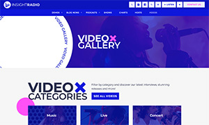 Demo 36 – Insight Radio Website Template [Radio WordPress Theme demo] Videos