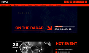 Demo 43 – WEA Radio Website Template [Radio WordPress Theme demo] Events