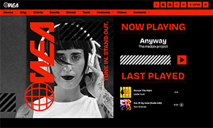 Demo 43 – WEA Radio Website Template [Radio WordPress Theme demo] Home 03