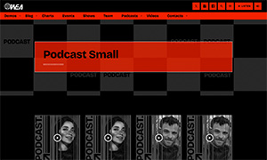 Demo 43 – WEA Radio Website Template [Radio WordPress Theme demo] Podcast small