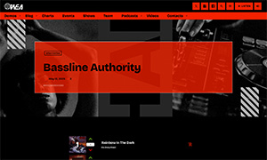 Demo 43 – WEA Radio Website Template [Radio WordPress Theme demo] Single chart