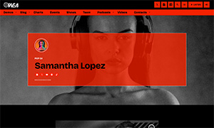 Demo 43 – WEA Radio Website Template [Radio WordPress Theme demo] Single DJ