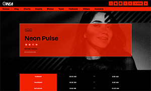 Demo 43 – WEA Radio Website Template [Radio WordPress Theme demo] Single show