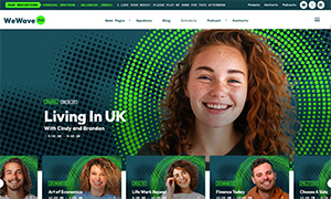 Demo 40 – We Wave FM Radio Website Template [Radio WordPress Theme demo] Shows Schedule