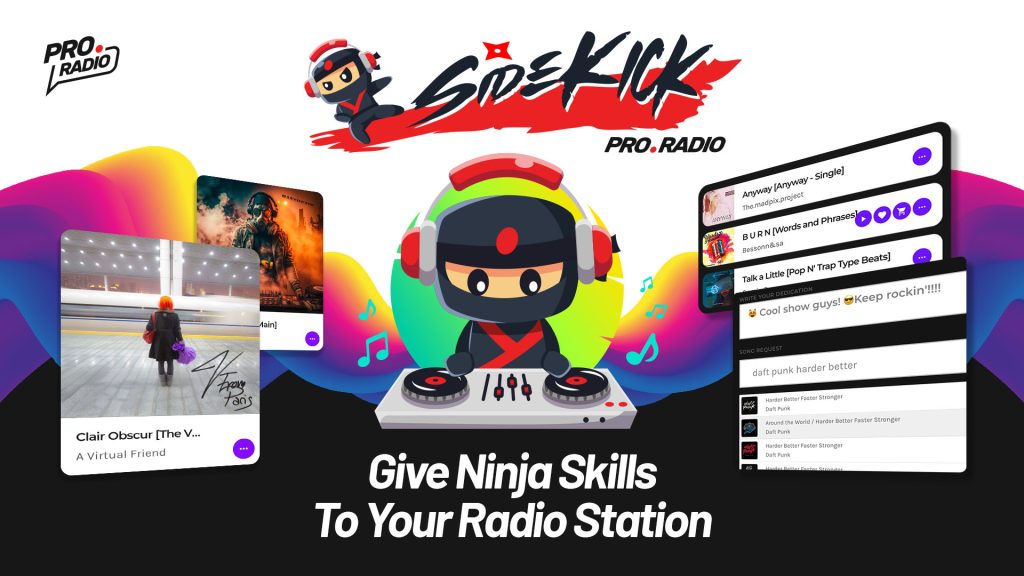 Meet Pro Radio SideKick: your loyal radio station management companion