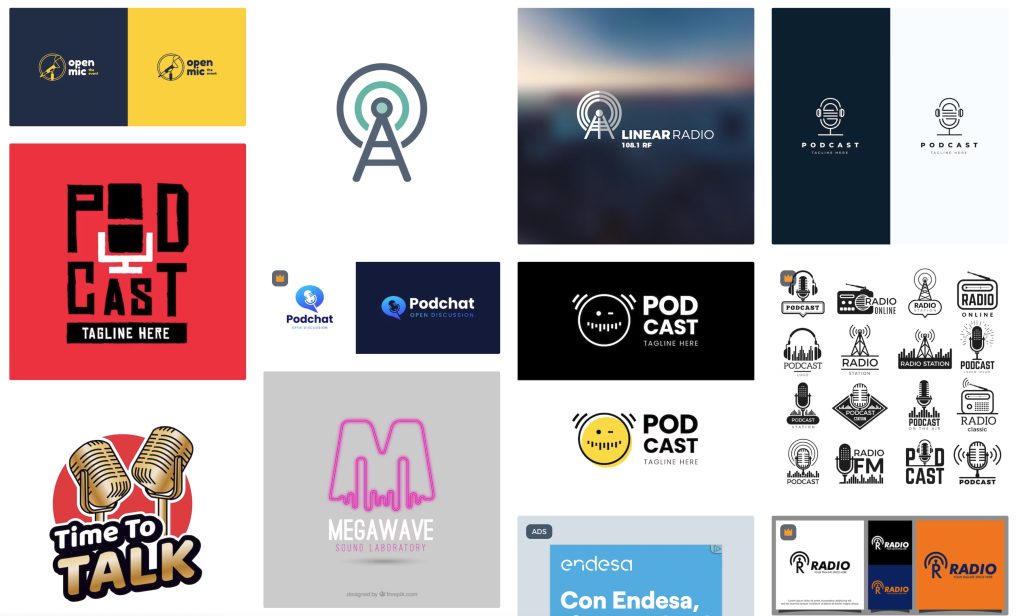 free radio station logo design