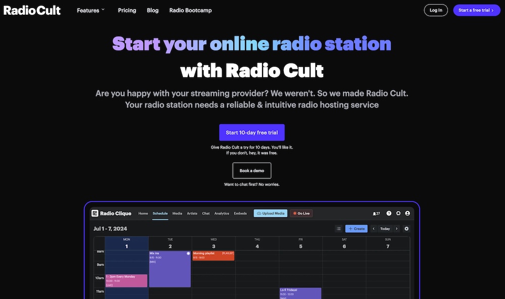 radiocult wordpress player