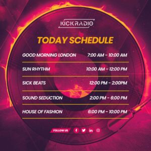 techno radio station template download