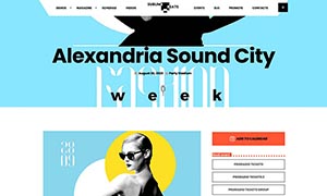 Demo 16 – Sublime Radio – Music Radio website template [Radio WordPress Theme demo] Events
