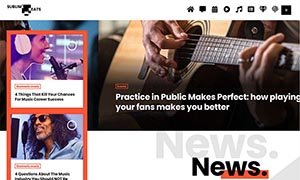 Demo 16 – Sublime Radio – Music Radio website template [Radio WordPress Theme demo] Home 04