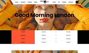 Demo 16 – Sublime Radio – Music Radio website template [Radio WordPress Theme demo] Radio show