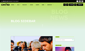 Demo 38 – Chord Radio Website Template [Radio WordPress Theme demo] Blog sidebar