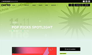 Demo 38 – Chord Radio Website Template [Radio WordPress Theme demo] Event