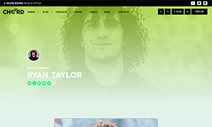 Demo 38 – Chord Radio Website Template [Radio WordPress Theme demo] Speakers and djs