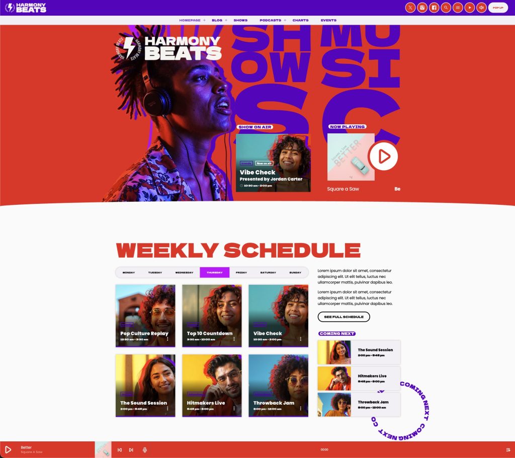 Radio Website Builder