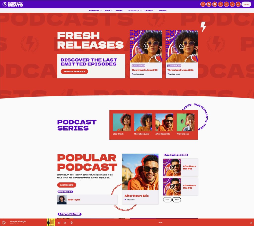 Radio Website Builder