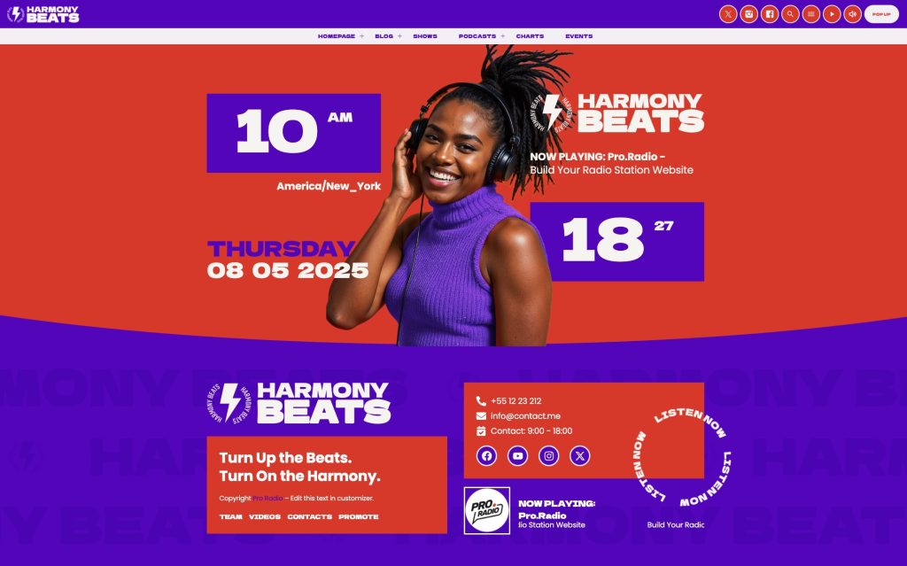 Radio Website Builder