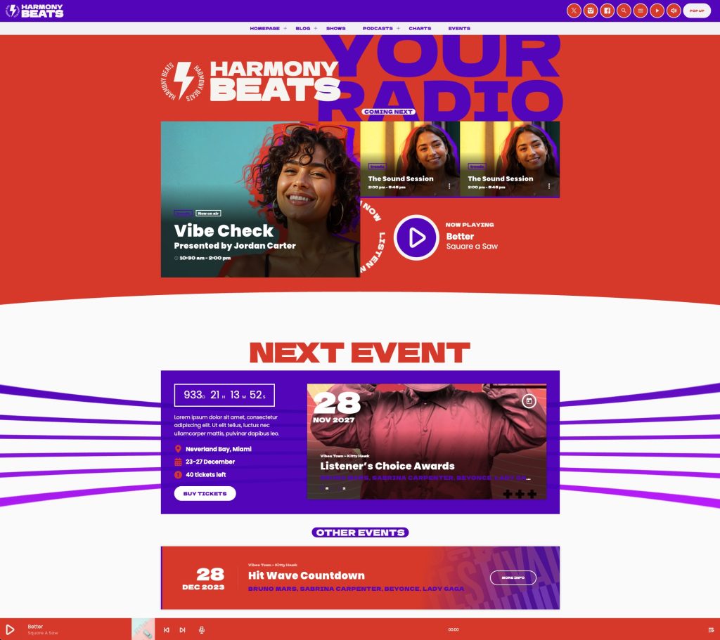 Radio Website Builder