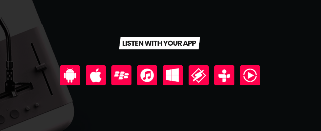 radio stream icons links